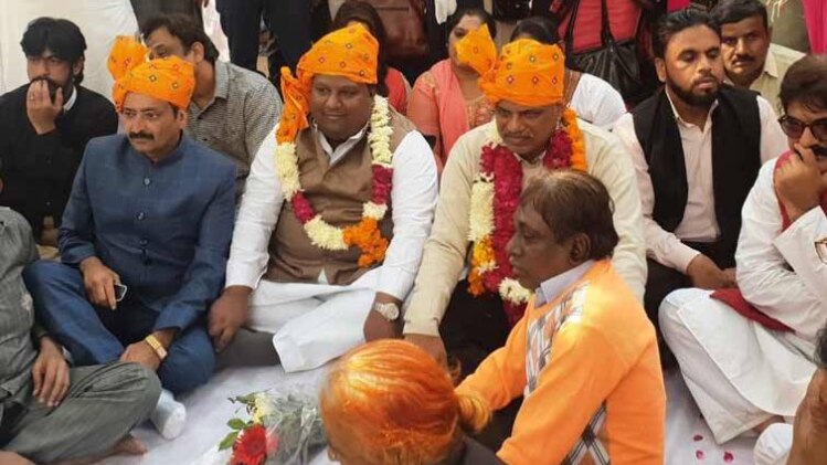 AAP ने चांदनी चौक में खोला पहला कैम्प ऑफिस (फोटो-पंकज जैन) 