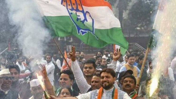 विधानसभा चुनाव में कांग्रेस का शानदार प्रदर्शन (फोटो-PTI)