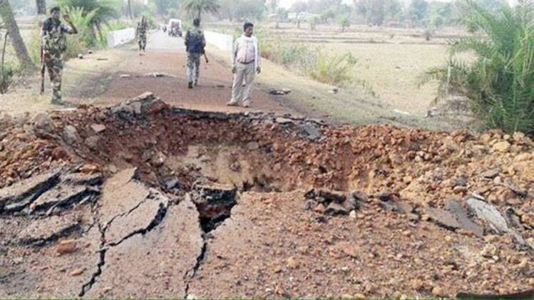 दंतेवाड़ा है नक्सल प्रभावित इलाका