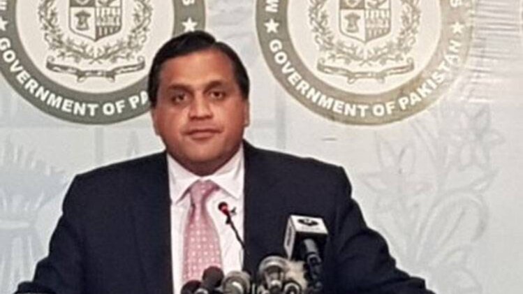 पाकिस्तान विदेश विभाग के प्रवक्ता मोहम्मद फैसल (फोटो: ट्विटर/@ForeignOfficePk)