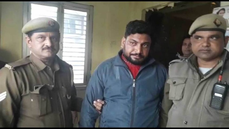 गाजियाबाद में फर्जी फूड इंस्पेक्टर गिरफ्तार(फोटो- तनसीम हैदर)