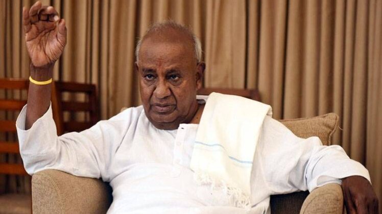 एचडी देवगौड़ा (फोटो-PTI)