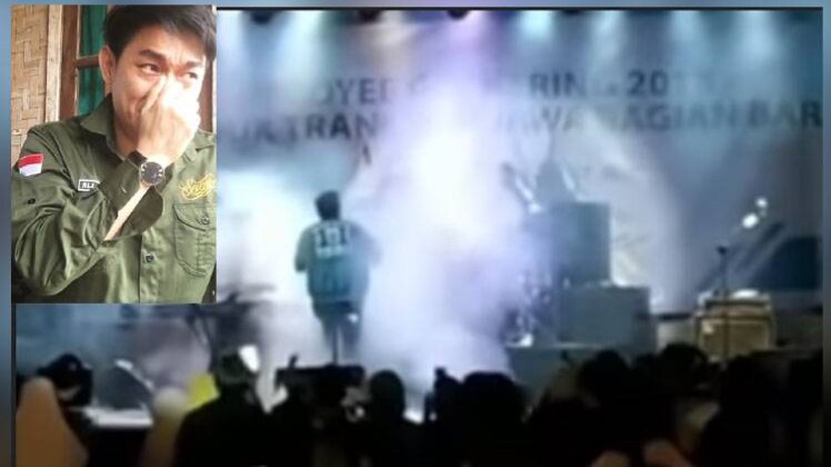 Indonesia tsunami concert viral video
