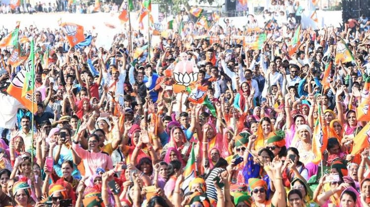 जोधपुर में बीजेपी की रैली (फोटो-Twitter/@narendramodi)