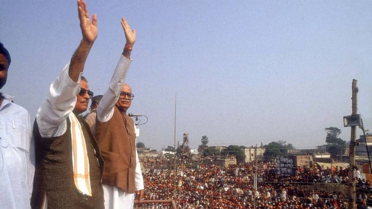 जोशी और आडवाणी राम मंदिर आंदोलन में अग्रज की भूमिका निभा रहे थे (फाइल फोटो- इंडिया टुडे)