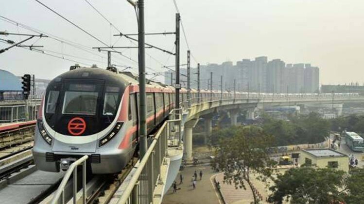 पिंक लाइन मेट्रो (फोटो-PTI)