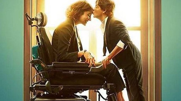 जीरो के पोस्टर में शाहरुख खान और अनुष्का शर्मा 