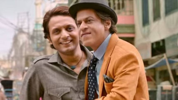 Zeeshan Ayyub with Shahrukh Khan in Zero 