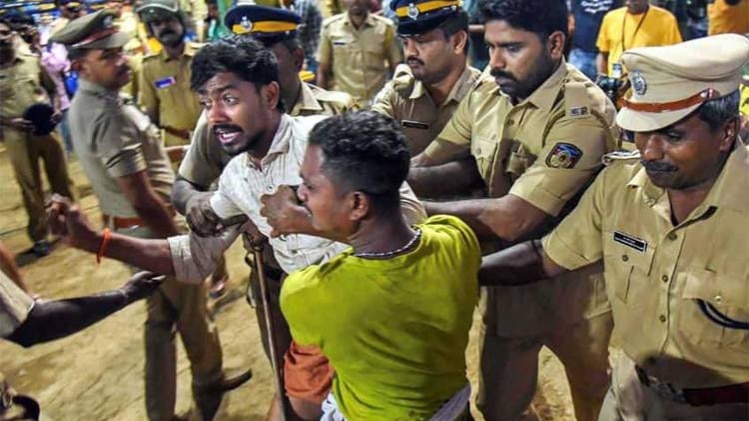 केरल में हिंसा (फाइल फोटो- PTI)