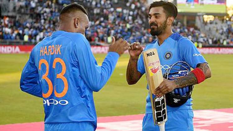 Hardik Pandya and KL Rahul