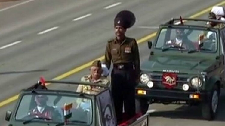 आजाद हिंद फौज के सैनिक (फोटो- ANI)