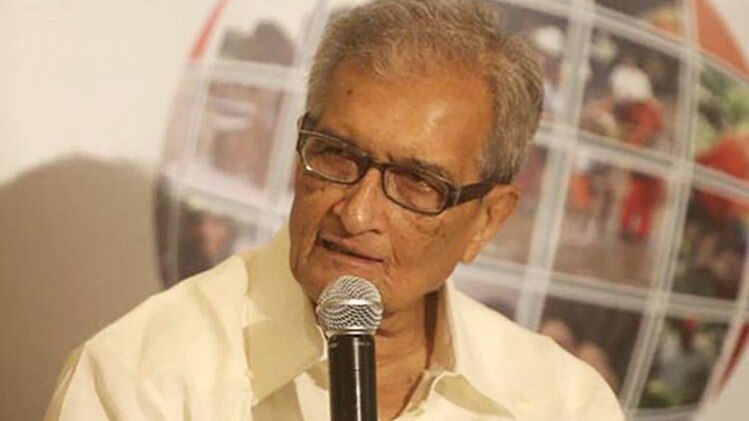 नोबेल पुरस्कार से सम्मानित अर्थशास्त्री अमर्त्य सेन (फाइल फोटो-PTI)