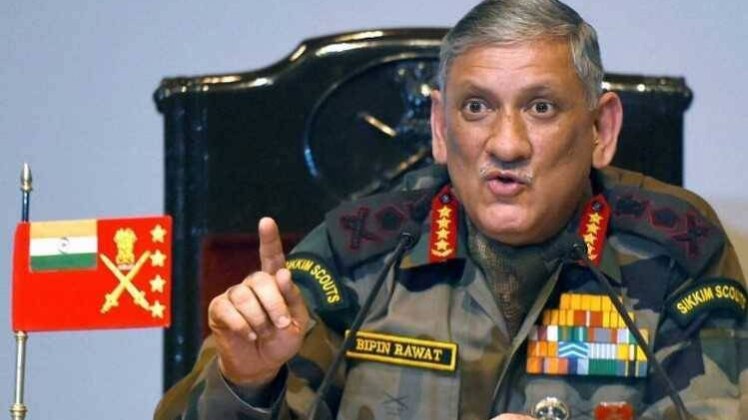 Indian Army Chief Bipin Rawat (Courtecy- aajtak.in)