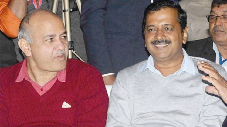 Manish Sisodia and Arvind Kejriwal (Photo- PTI)