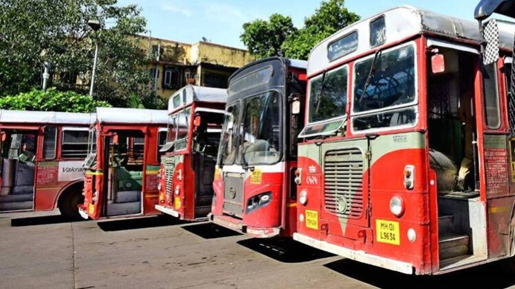 बेस्ट की बसें (फाइल फोटो- PTI)