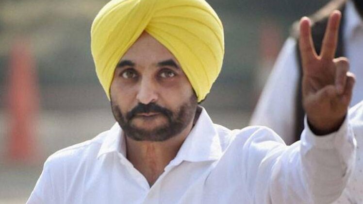 आम आदमी पार्टी के पंजाब प्रमुख और सांसद भगवंत मान (फाइल फोटो-PTI)