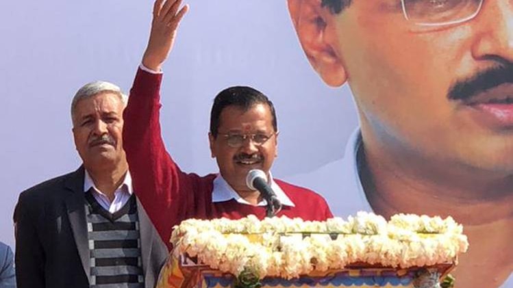 सीएम अरविंद केजरीवाल (फोटो-@ramkumarjha)
