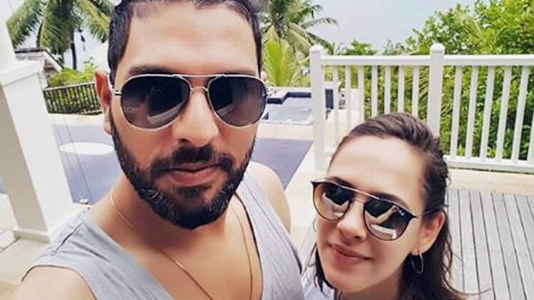 युवराज स‍िंह-हेजल PHOTO: इंस्टाग्राम