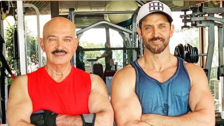 राकेश रोशन के साथ ऋत‍िक रोशन PHOTO: इंस्टाग्राम