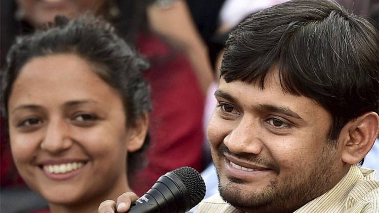 कन्हैया कुमार और शेहला रशीद (फाइल फोटो-पीटीआई)