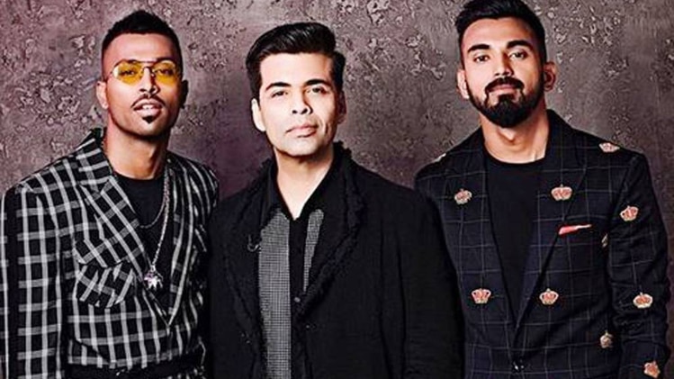 हार्दिक पांड्या-करण जौहर-केएल राहुल (इंस्टाग्राम)