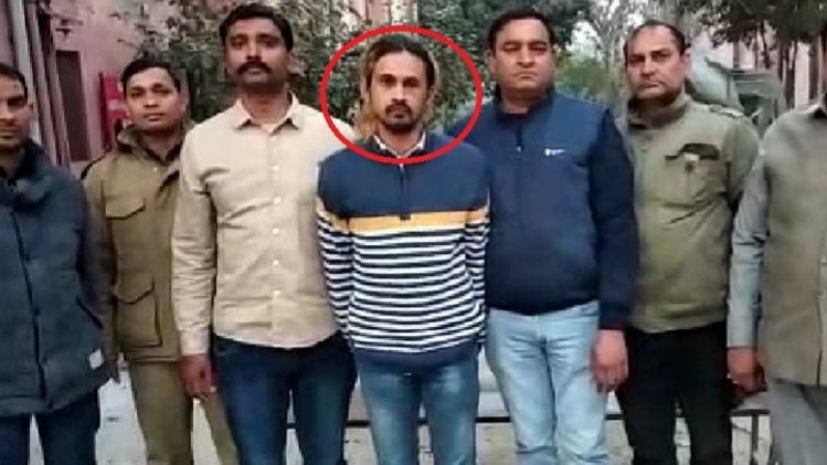 काफी मशक्कत के बाद पुलिस ने आरोपी को गिरफ्तार किया