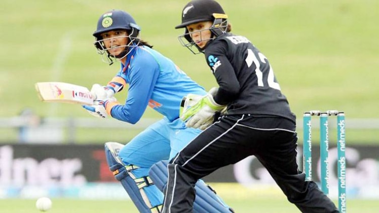 Indian women's cricket team defeated New Zealand by eight wickets