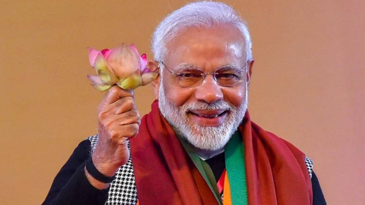 BJP का नया नारा, 'फिर एक बार मोदी सरकार'