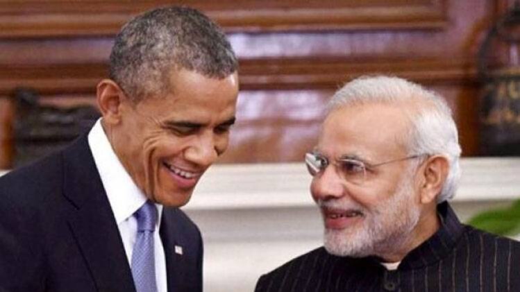 पीएम नरेंद्र मोदी और अमेरिका के पूर्व राष्ट्रपति बराक ओबामा (फाइल फोटो-पीटीआई)