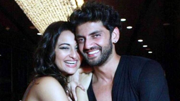 सोनाक्षी सिन्हा और जहीर इकबाल 