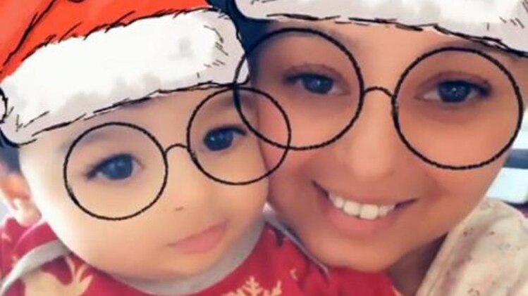 सुनिधि चौहान अपने बेटे के साथ (इंस्टाग्राम)