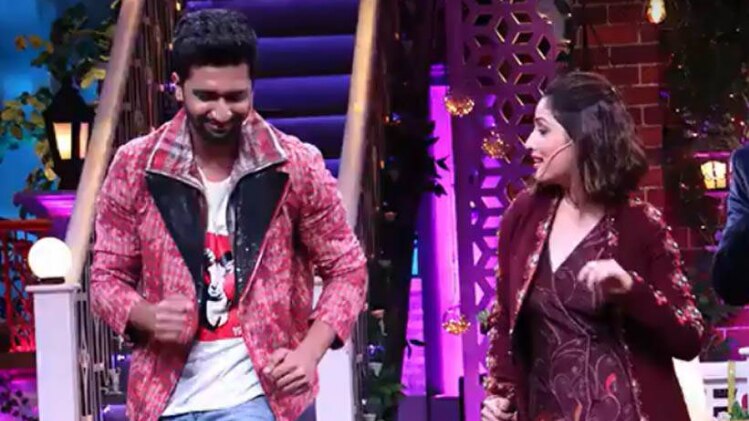 द कपिल शर्मा शो में विकी और यामी 