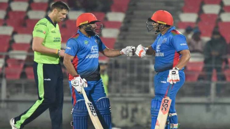  The Opening pair of Hazratullah Zazai and Usman Ghani 