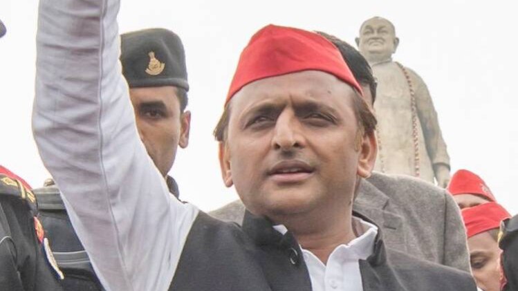 लखनऊ के जनेश्वर पार्क में 22 जनवरी को अखिलेश यादव(फोटो-@yadavakhilesh)
