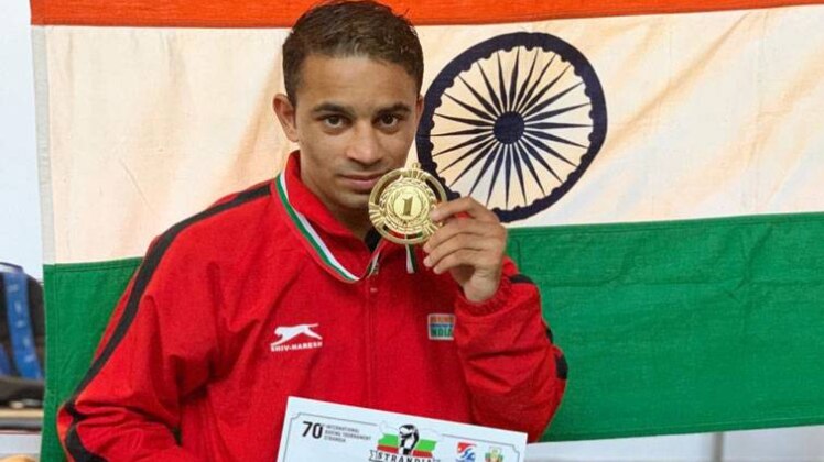 Indian boxer Amit Panghal 