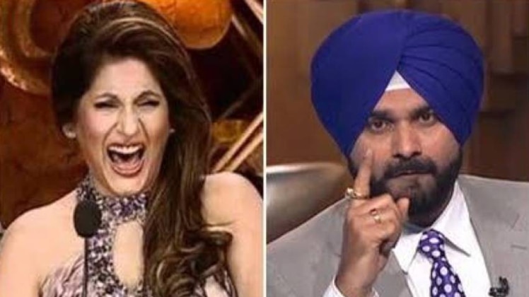 अर्चना पूरन सिंह, नवजोत सिंह सिद्धू 