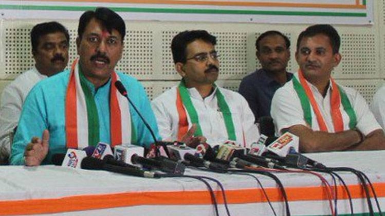 अमित चावड़ा, राजीव साटव और परेश धानानी (फाइल फोटो-@AmitChavdaINC)