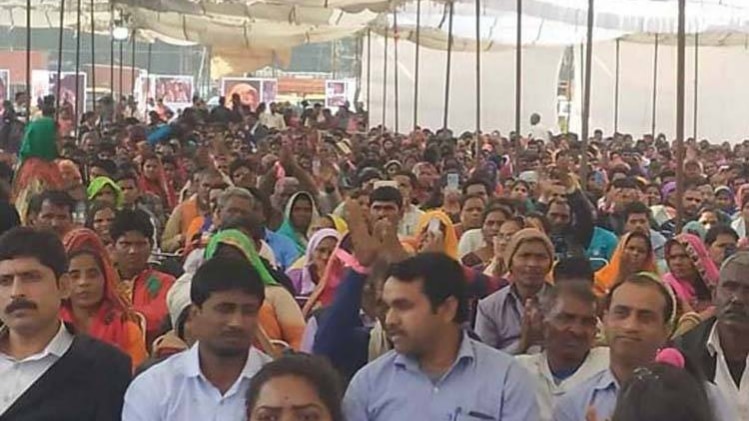 रामलीला मैदान में जुटीं 'सरवाइवर्स'(फोटो- रामकिंकर सिंह)