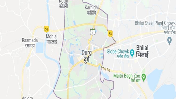 दुर्ग लोकसभा सीट(फोटो-Goodle map)