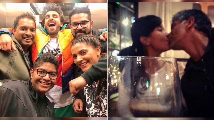 रणवीर सिंह और मिलिंद-अंकिता