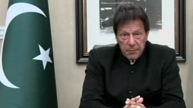पाक के पीएम इमरान खान ने पुलवामा पर दिया बयान (फोटो: एएनआई)