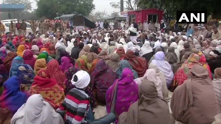 किसान दिल्ली में प्रधानमंत्री आवास घेरने की धमकी दे रहे हैं (फोटो-ANI)