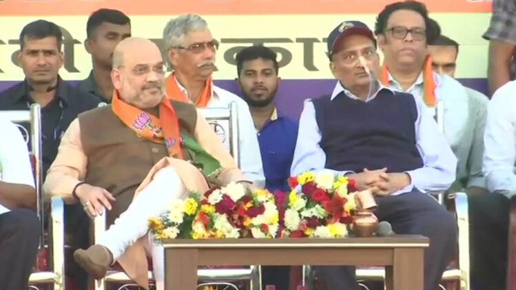 अमित शाह और मनोहर पर्रिकर (तस्वीर- ANI)