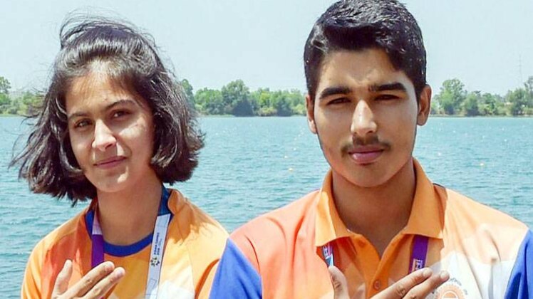 Star pairing of Manu Bhaker and Saurabh Chaudhary 