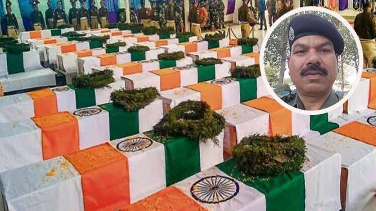 शहीद जवानों की सुरक्षा में लगे बीएसएफ जवान की हार्ट अटैक से मौत हो गई. 