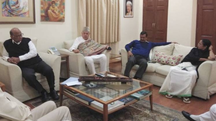 शरद पवार के घर विपक्षी नेताओं की बैठक (फोटो-फाइल)