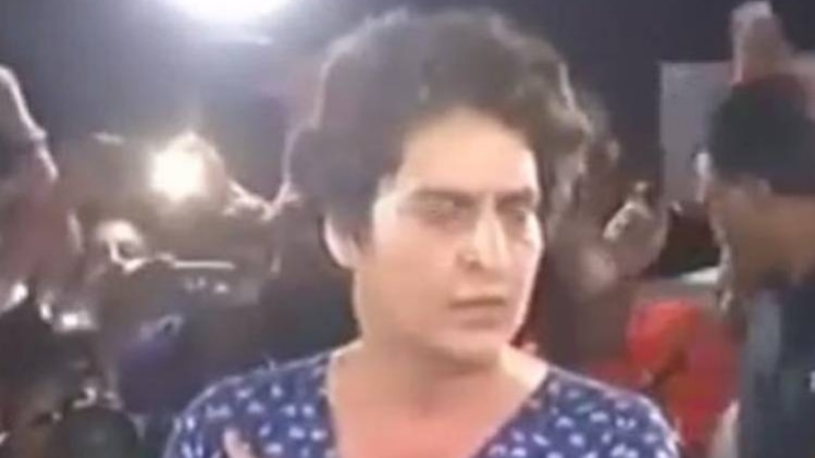 प्रियंका गांधी का ये वीडिया हो रहा वायरल