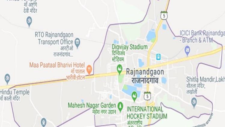 राजनांदगांव लोकसभा सीट(फोटो-Goodle map)