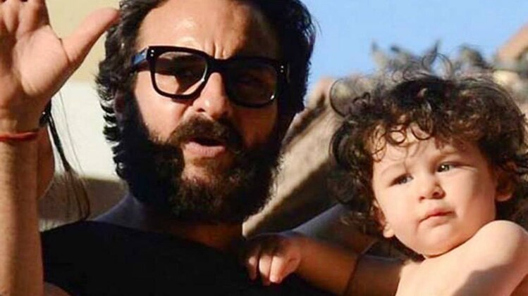 सैफ अली खान और तैमूर (Photo : इंस्टाग्राम)