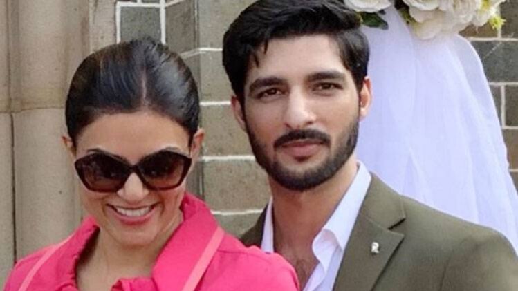 सुष्मिता सेन और रोहमन शॉल